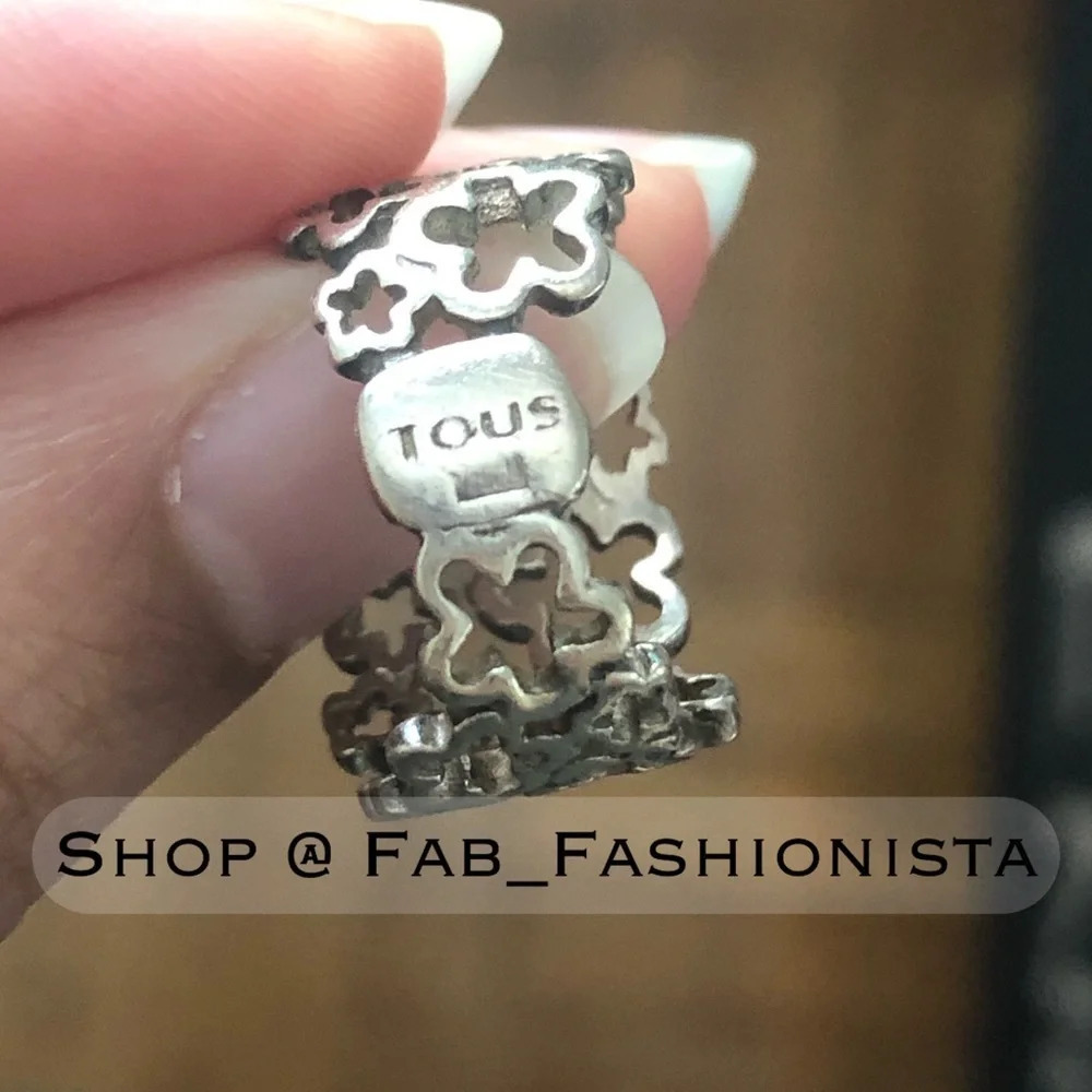 TOUS Flower ring - Picture 5 of 7